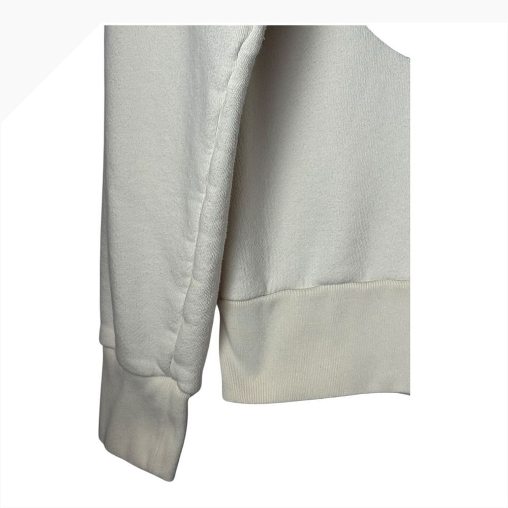 Gucci Sweatshirt Men Small Ivory Interlocking G Logo Hoodie Streetwear Luxury - Picture 4 of 11